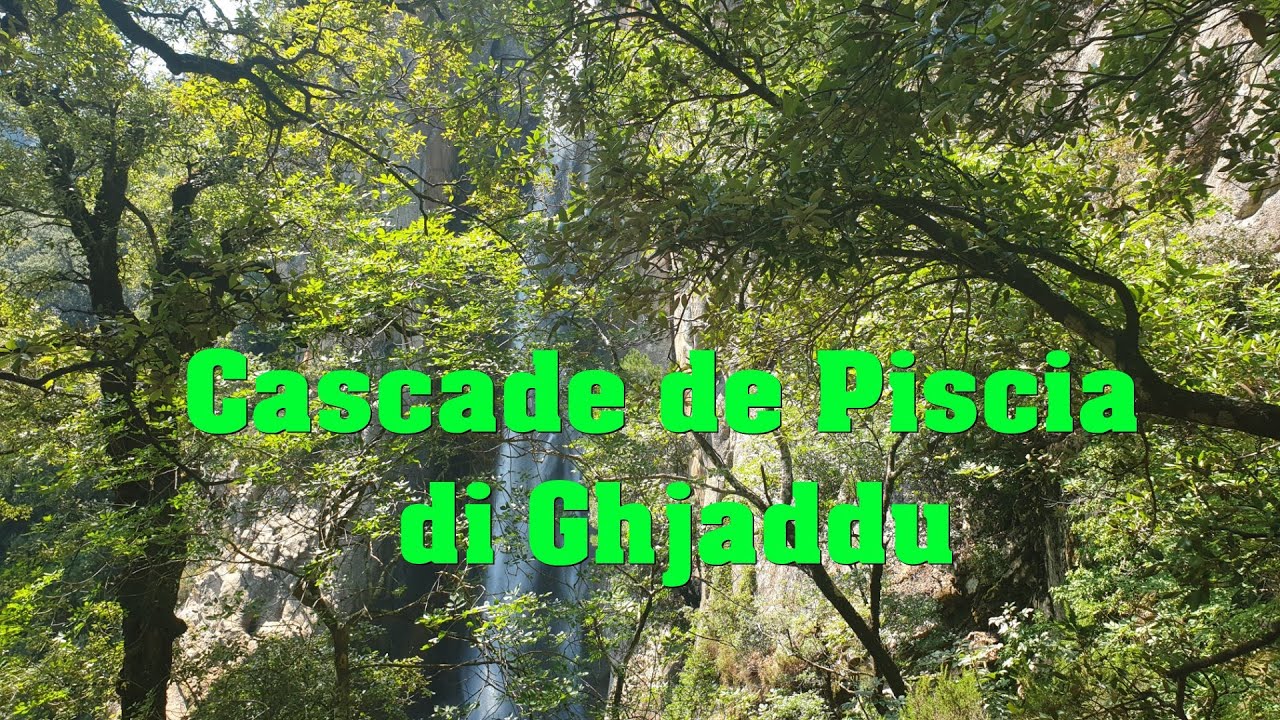 Cascade de Piscia di Ghjaddu, Mountain Corsica - France