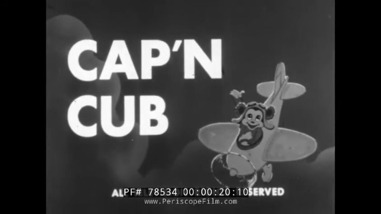 1943 WWII CARTOON  CAP'N CUB  TED ESHBAUGH   78534