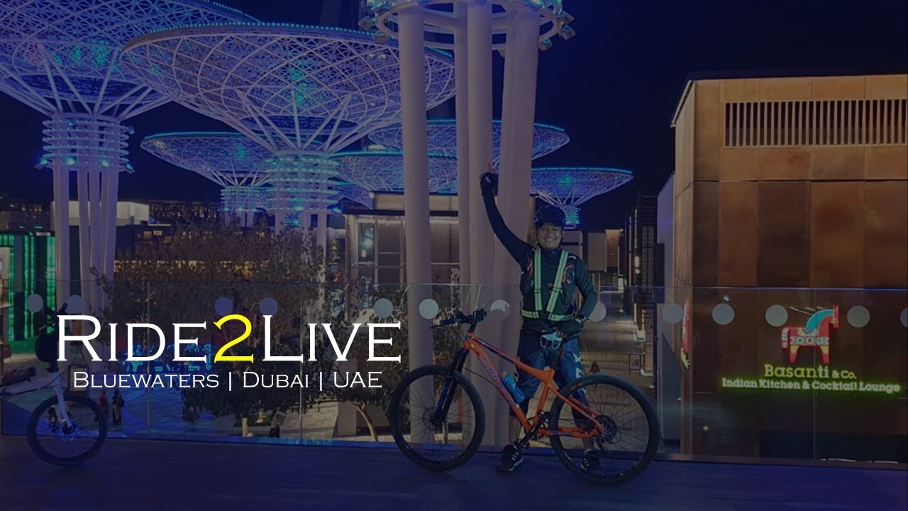 RIDE 2 LIVE | BLUEWATERS DUBAI RIDE | DUBAI UAE | ALPS CORNER