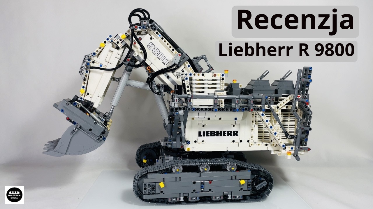 Lego Technic 42100 Liebherr R 9800 / Recenzja