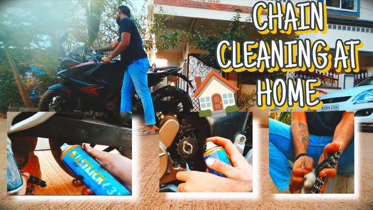 Don’t Ignore This ! Clean Your Bike Chain Like This 😎 || #HIMANSHRAJ || #RS200 ||