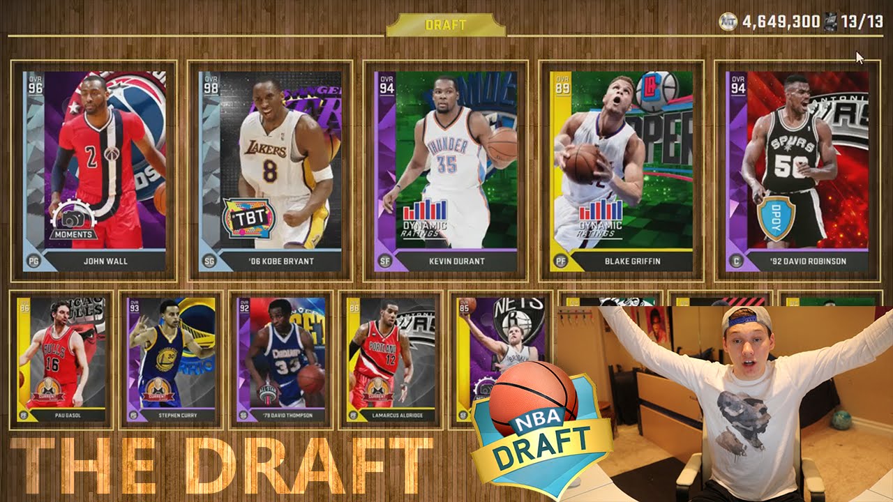 DRAFTING THE BEST TEAM POSSIBLE! NBA 2K16 DRAFT