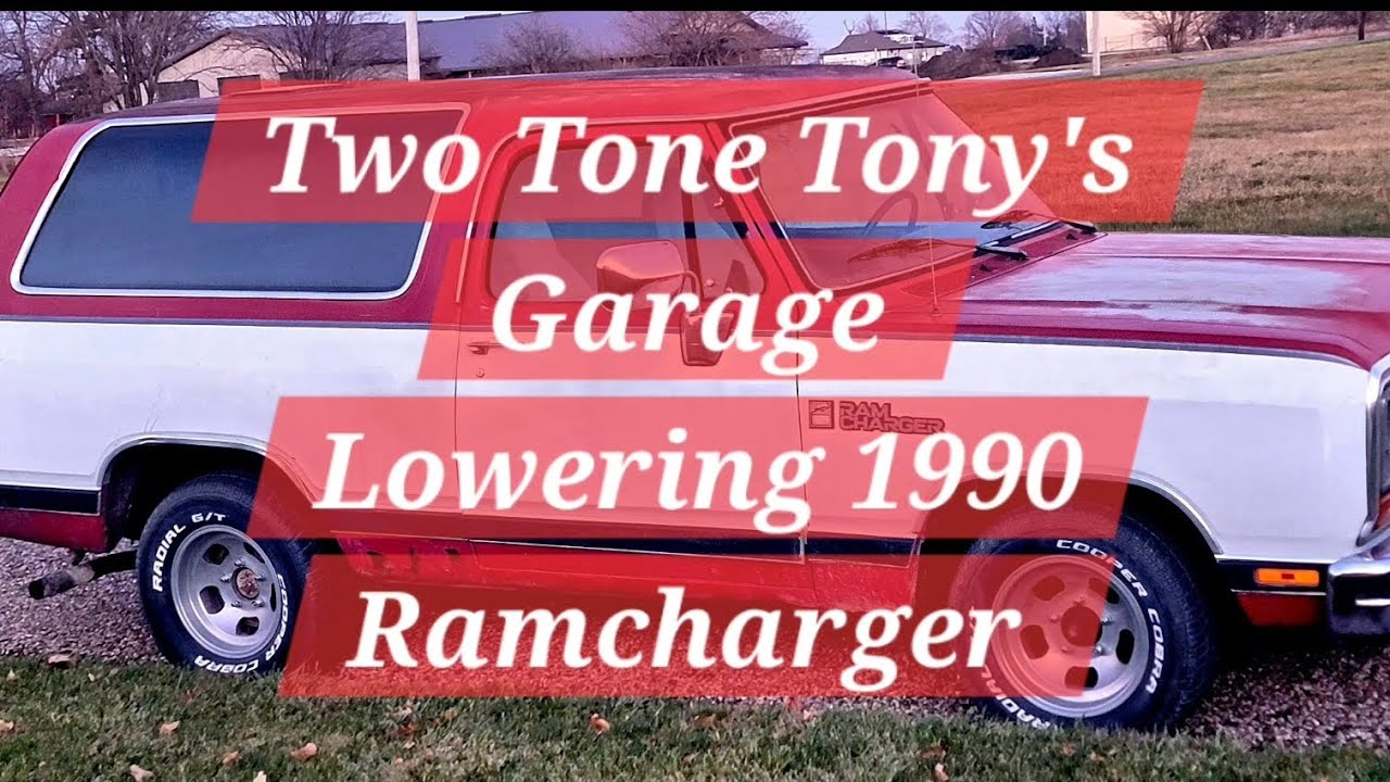 Lowering a 2wd Dodge Ramcharger