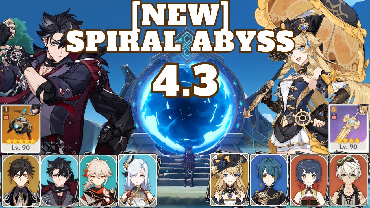 [NEW] C1 Wriothesley Hypercarry & C0 Navia National Team | 4.3 Spiral Abyss | Genshin Impact