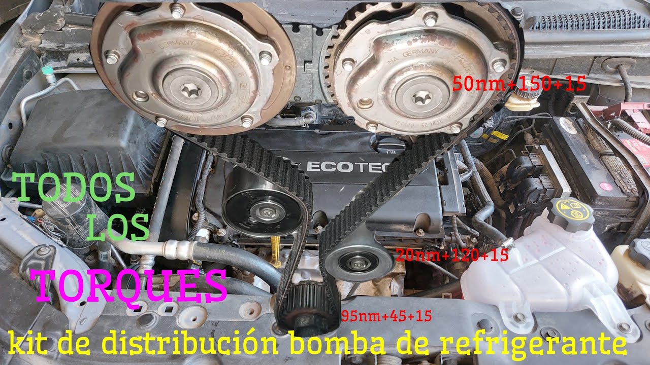 ARMADO#2 CRUZE SONIC TRAX KIT DE DISTRIBUCIÓN BOMBA DE AGUA
