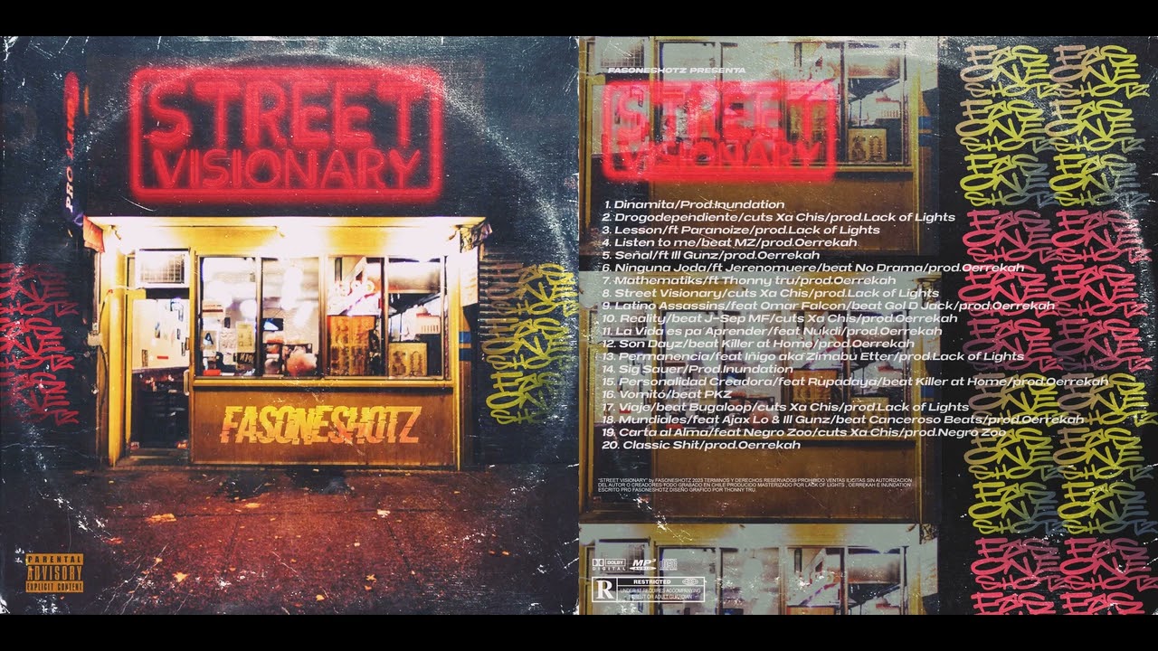 FASONE SHOTZ - STREET VISIONARY DISCO COMPLETO