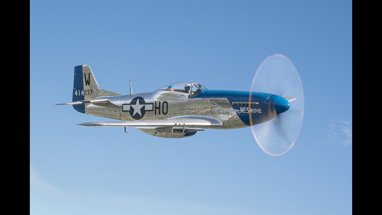 Flo's Mustang Flight 2025 - Biggin Hill [4k]