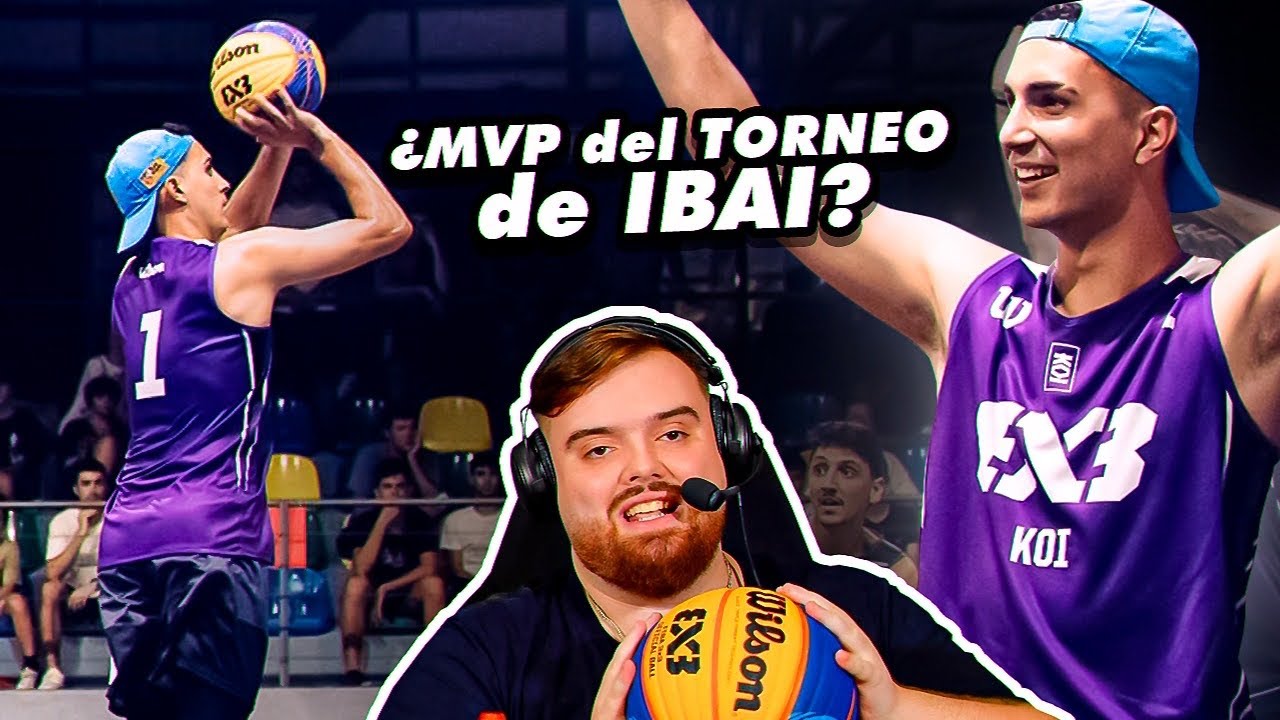 ¿MVP del torneo de Ibai de 3x3? Meto 7 triples con +150.000 espectadores!