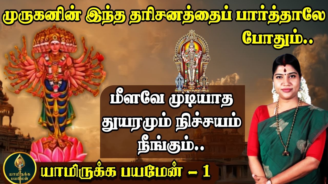 முருகனின் இந்த தரிசனம் பார்த்தால் வாழ்க்கையில் அனைத்துவித பிரச்சினைகளும் நீங்கும் | #முருகா #Murugan