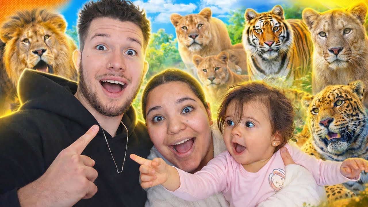 Our First Time Visiting Cat Tails Sanctuary😳🐯 #cats #animals #fyp #youtube #pumas 