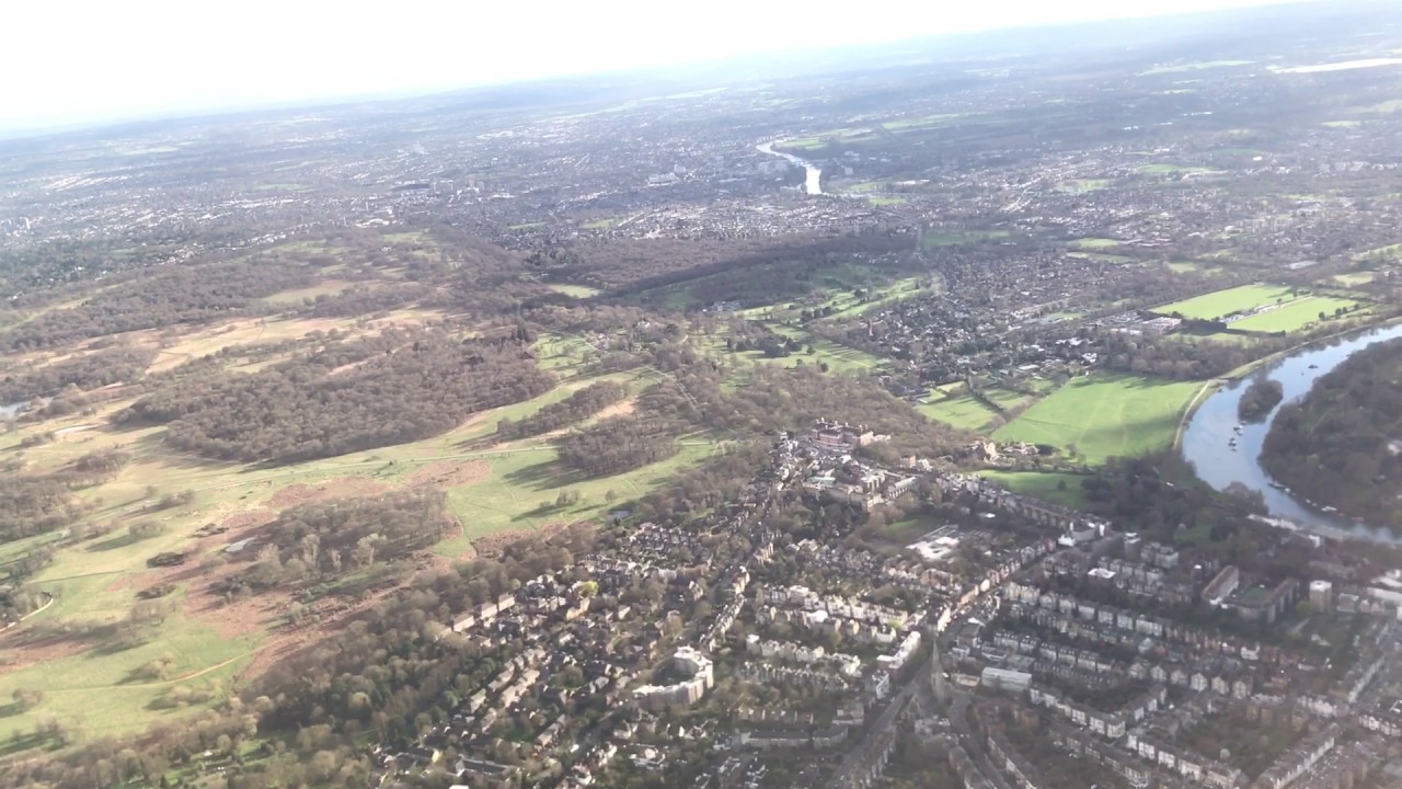 イギリス ヒースロー空港に着陸2017.3.22