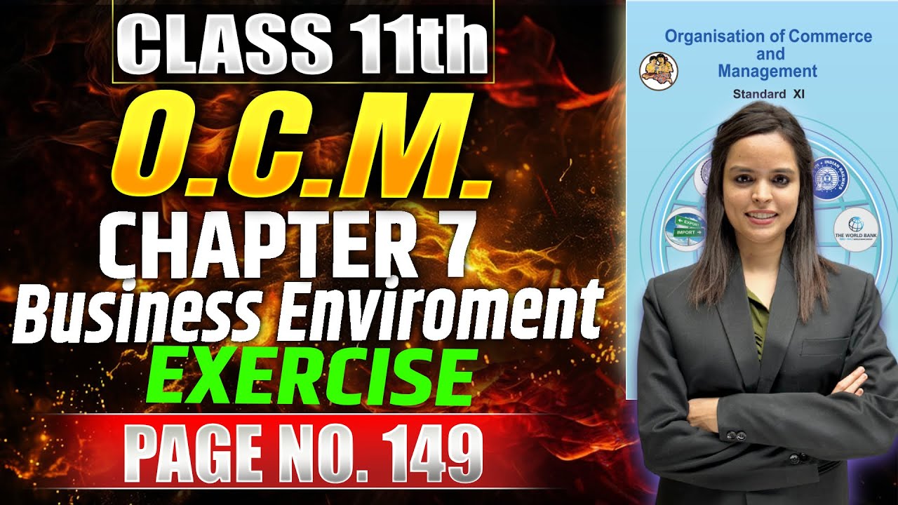 Class 11th OCM | Chapter 7 Business Enviroment | Lecture 6 | #class11thocm #11thoc