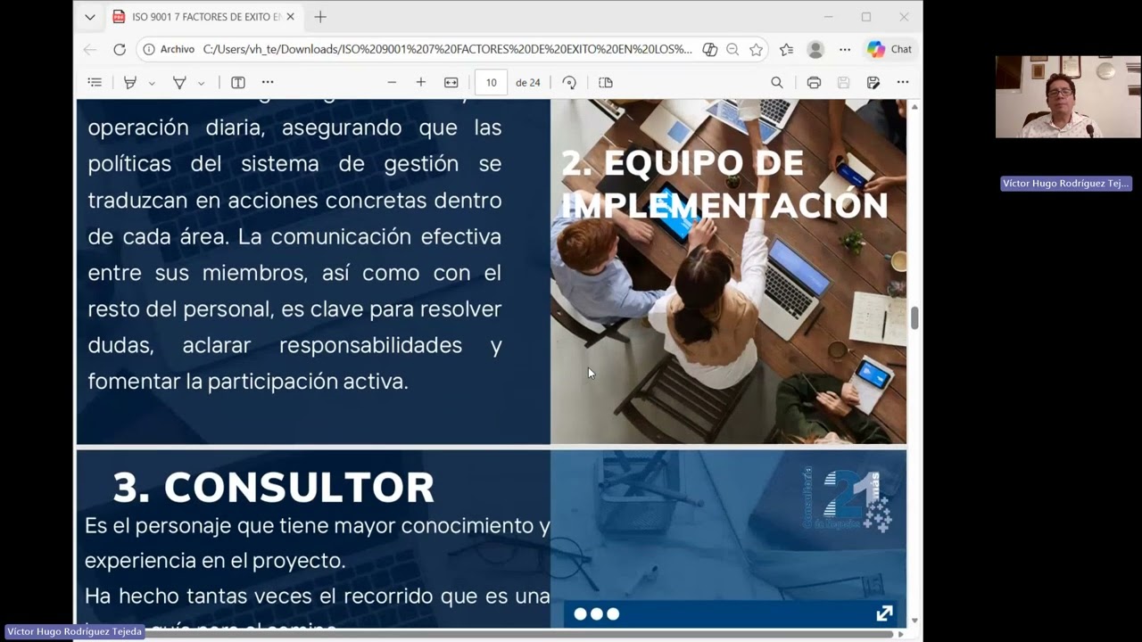 ISO 9001 7 FACTORES DE EXITO PARA IMPLEMENTAR UN SISTEMA DE GESTION