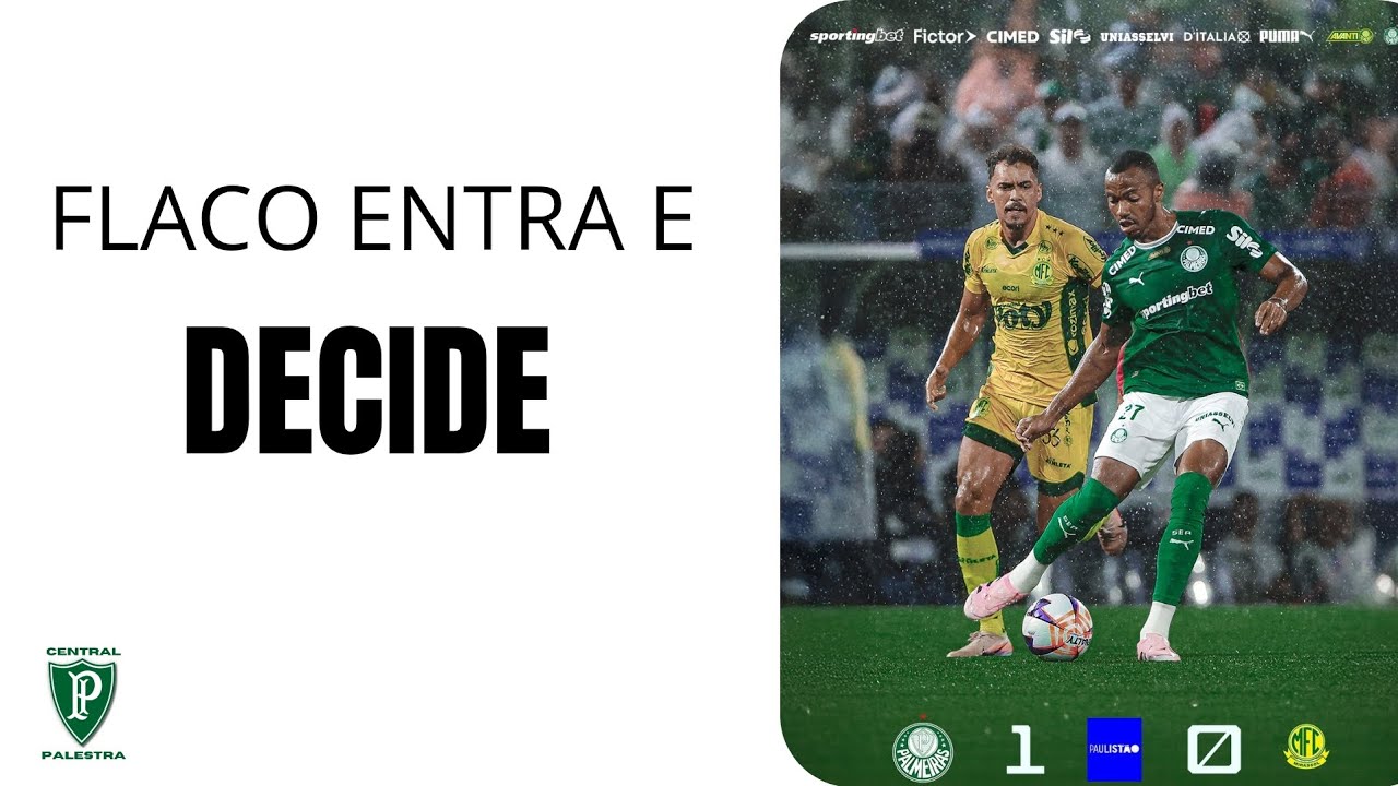 Flaco López entra e decide - Palmeiras 1 x 0 Mirassol - Central Palestra