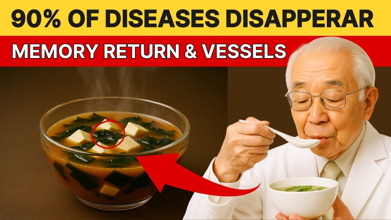 Japan's Oldest Doctor: Just Eat THESE Every Day and You Will Live to 100!