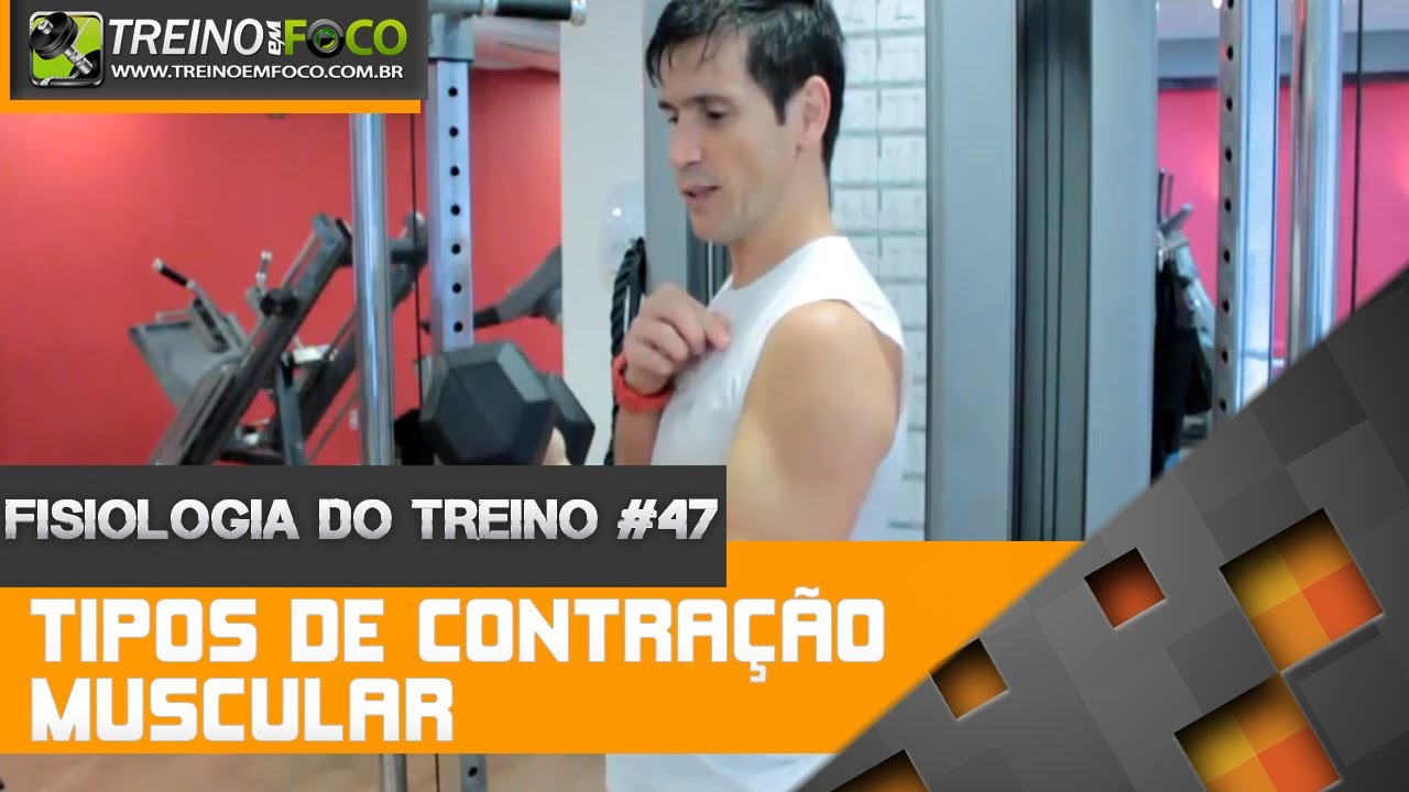 Tipos de Contração Múscular - Concêntrica / Excêntrica / Isométrica - Fisiologia do Treino #47