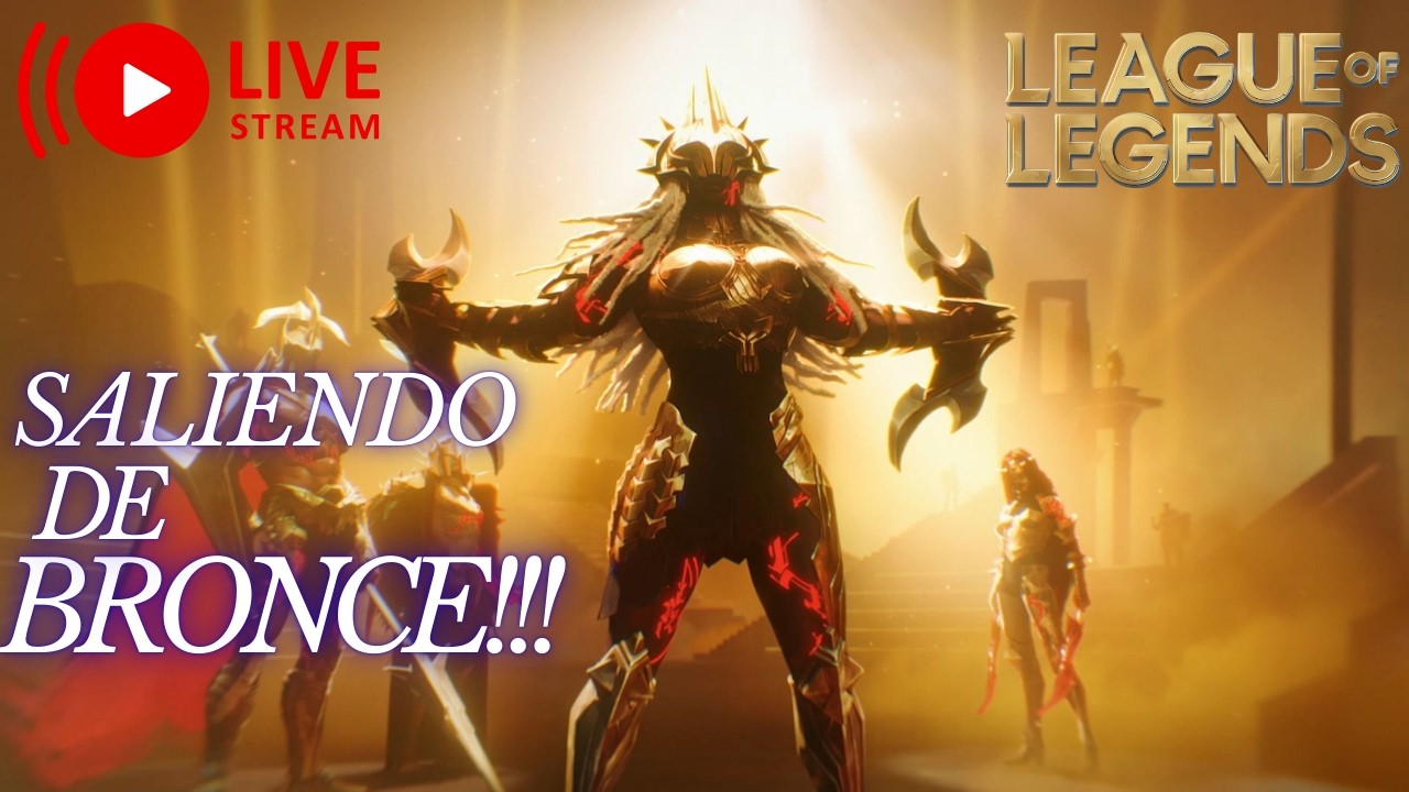 Vamos a unas partiditas de lol el Lies of P ya me canso xD