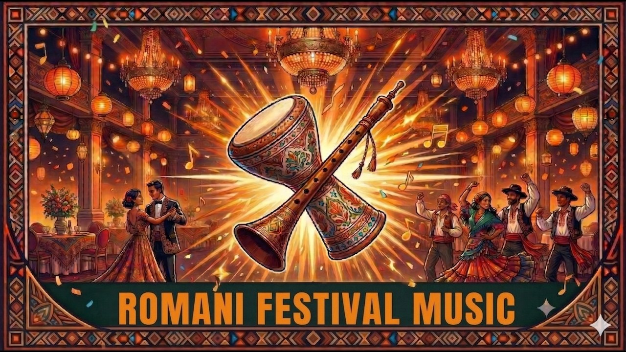 Romani Festival Music | 2 Hours Čoček Street Celebration