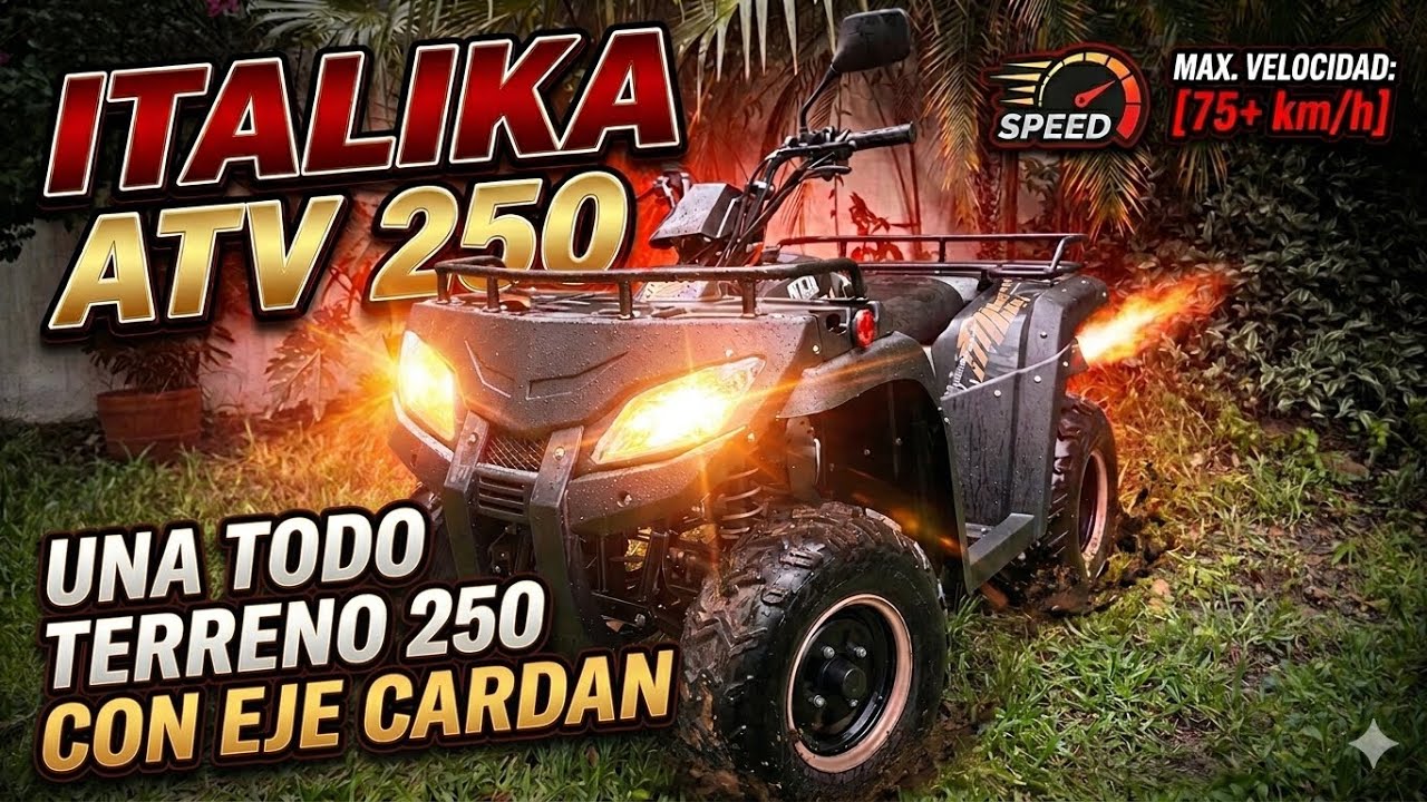 REVISANDO LA ITALIKA ATV 250: Lo que nadie te dice. #italika