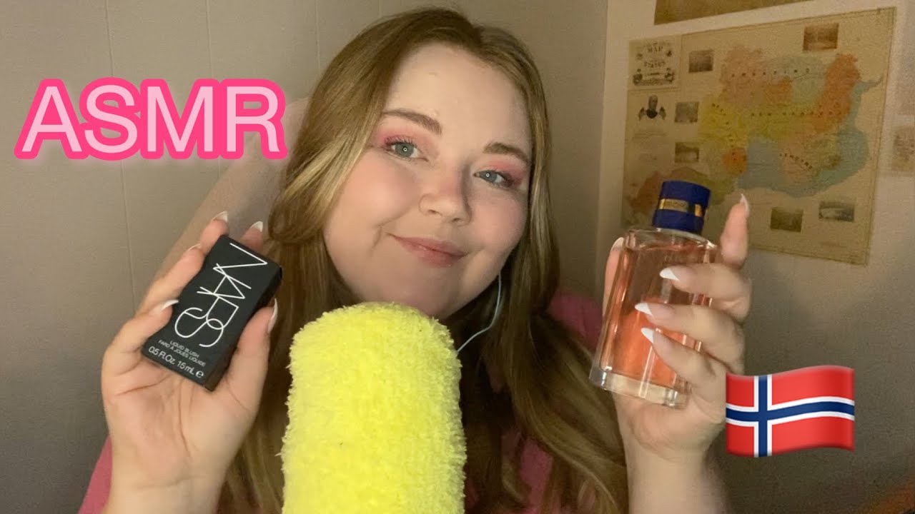 Norwegian ASMR | Recent beauty purchases | Norwegian whispers w/ English Subtitles