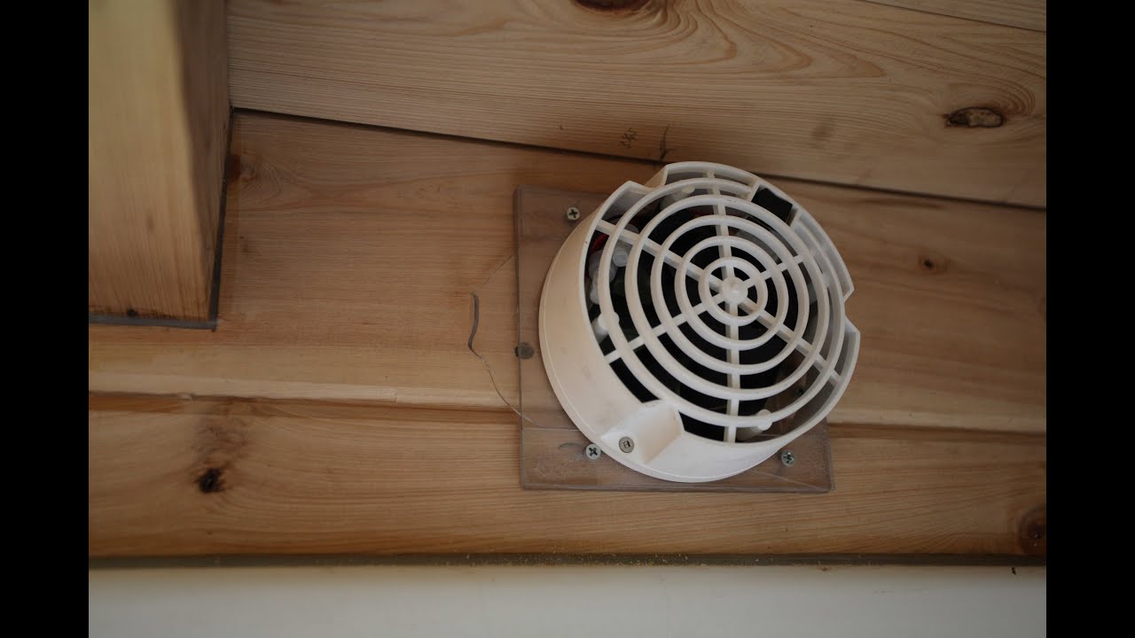 shower vent for tiny house