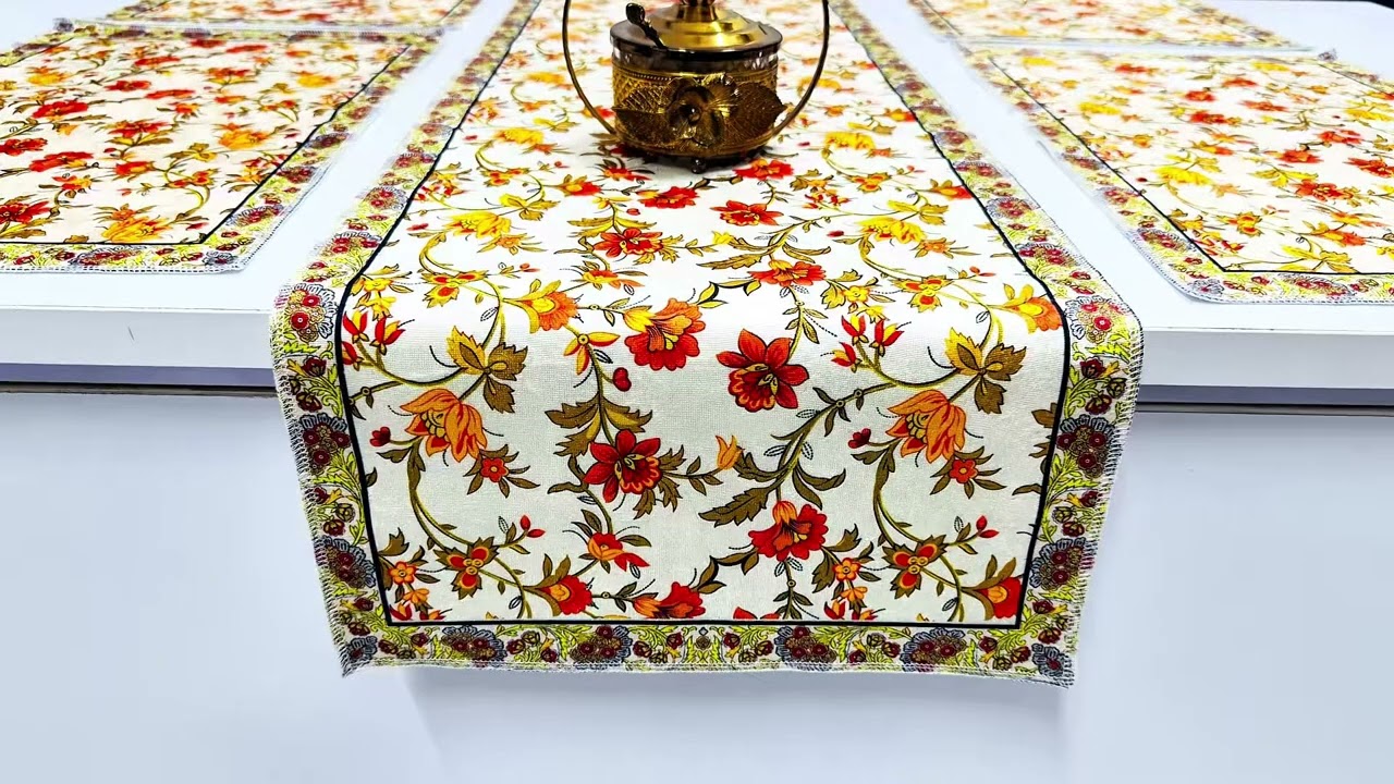 Gorgeous table runner set