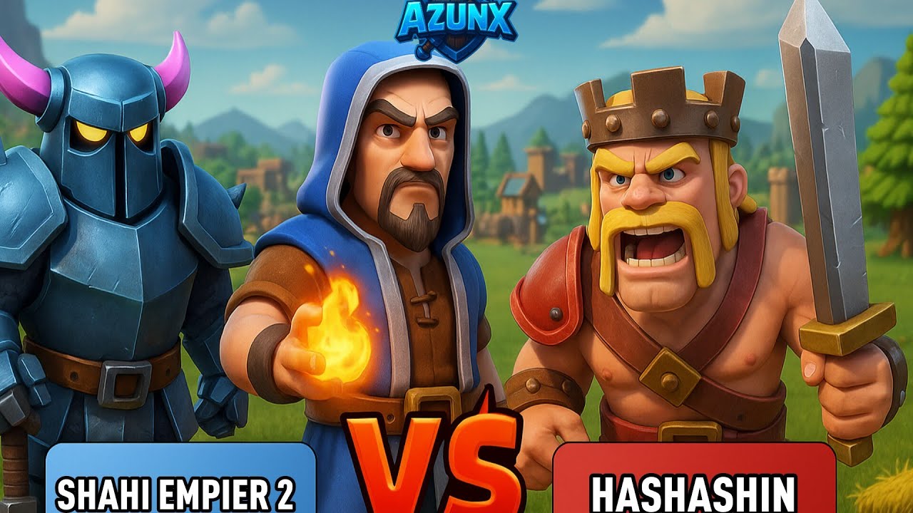 Azunx clash of clans tournament |  تورنمنت کلش آزونکس | یک چهارم نهایی نبرد سوم