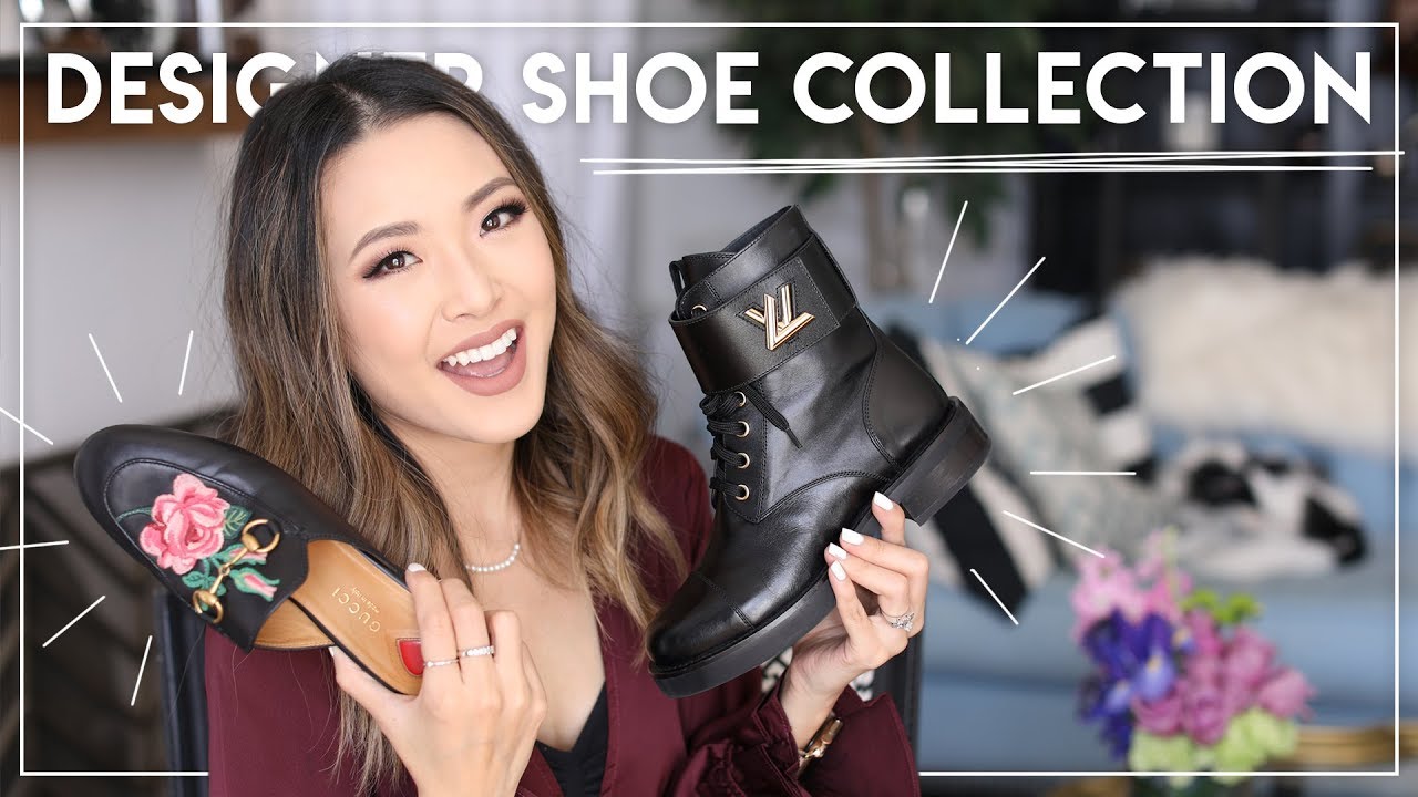 MY DESIGNER SHOE COLLECTION | Louis Vuitton, Gucci, Chloe, Balenciaga