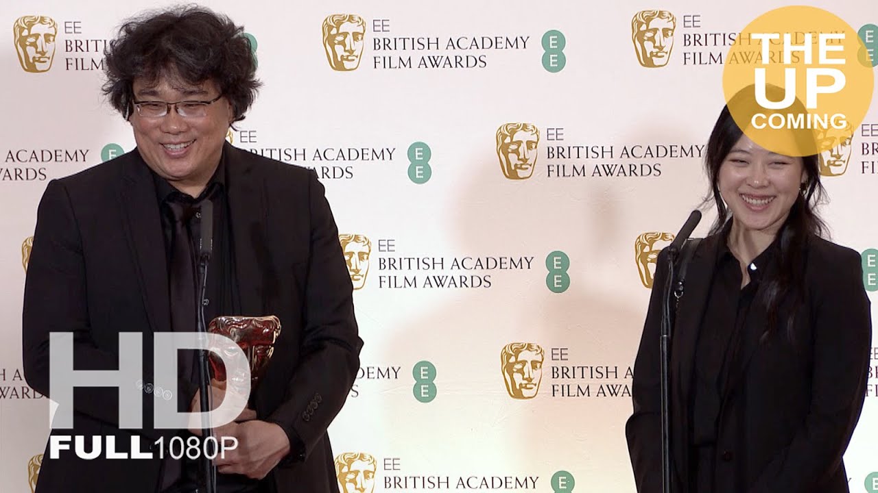 Baftas: Parasite press conference Best Foreign Film and Best Original Screenplay with Bong Joon Ho