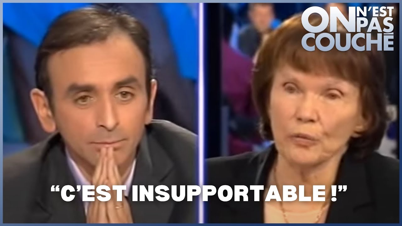 Danielle Mitterrand face &agrave; Zemmour : 