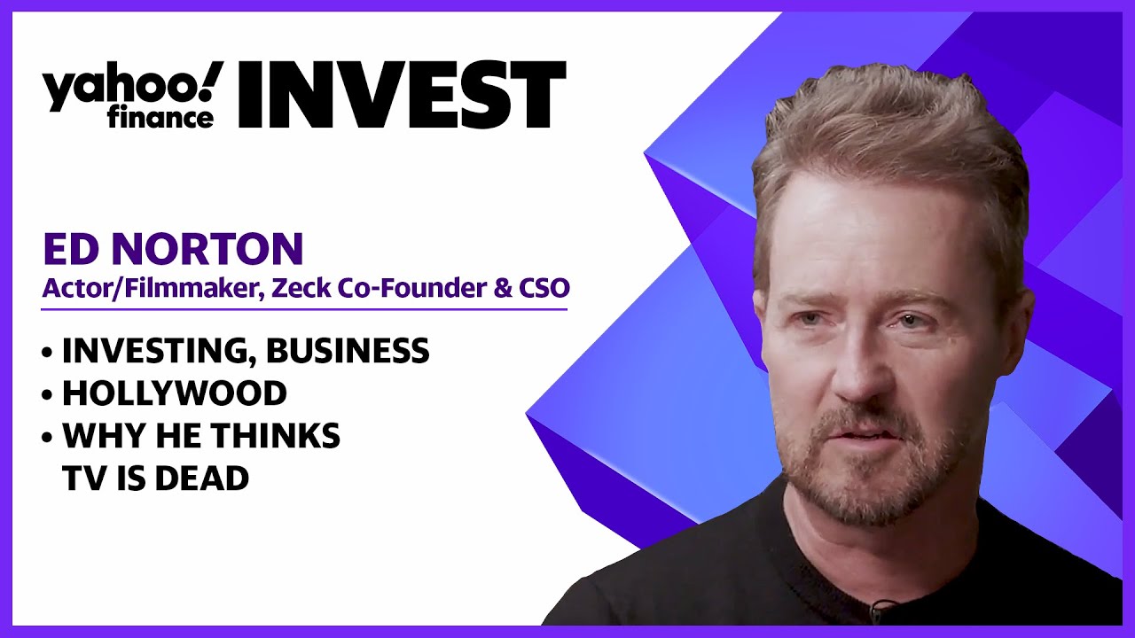Edward Norton talks business, Hollywood, and why he thinks traditional TV is dead