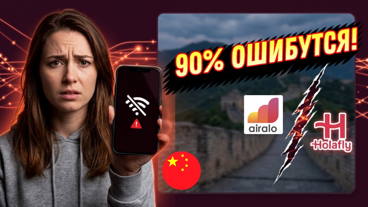 Лучшая eSIM для Китая? Не покупайте, пока не посмотрите это!