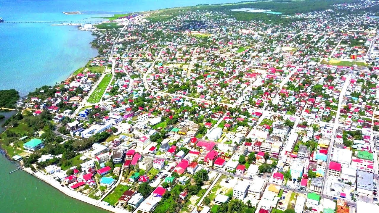 Belize Drone Footage | DJI Mavic Pro Over Belize city