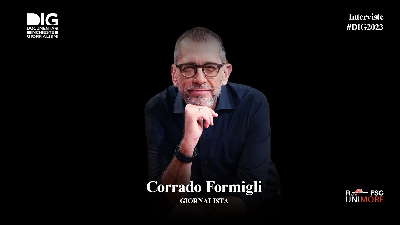 Per la libert&agrave; dell'informazione - CORRADO FORMIGLI al DIG Festival 2023