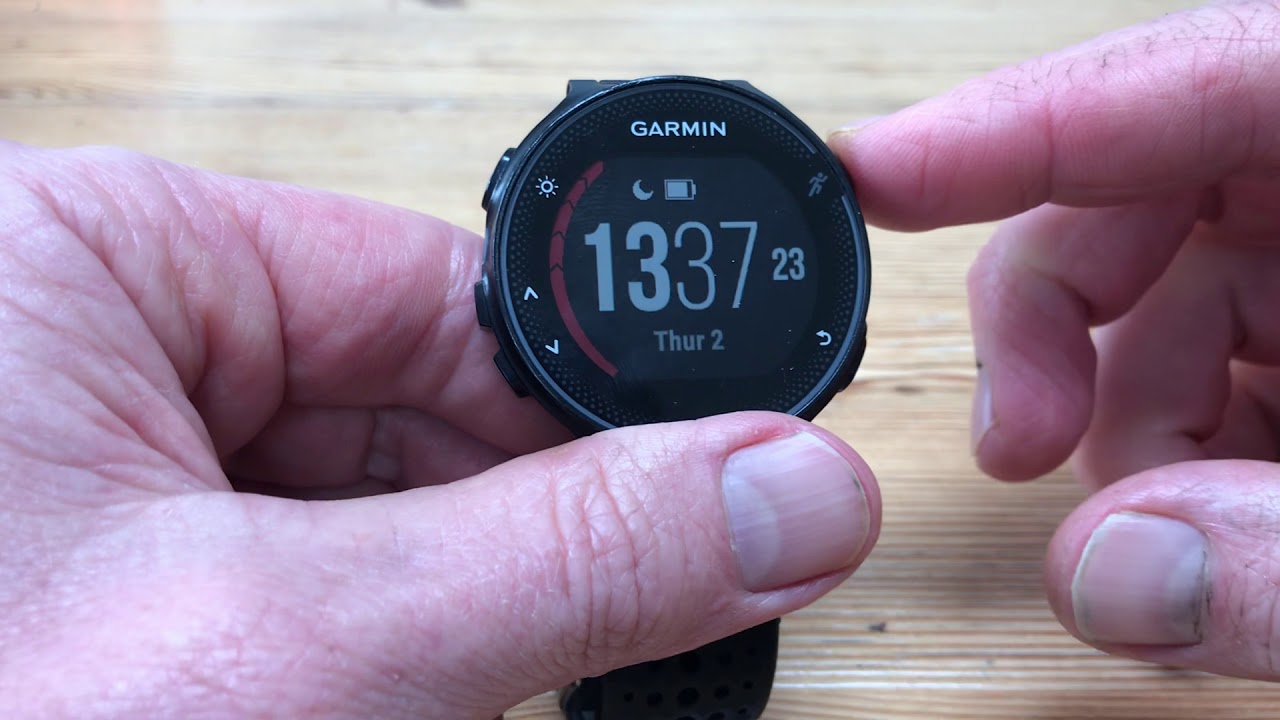 Intervals on a Garmin Forerunner 235