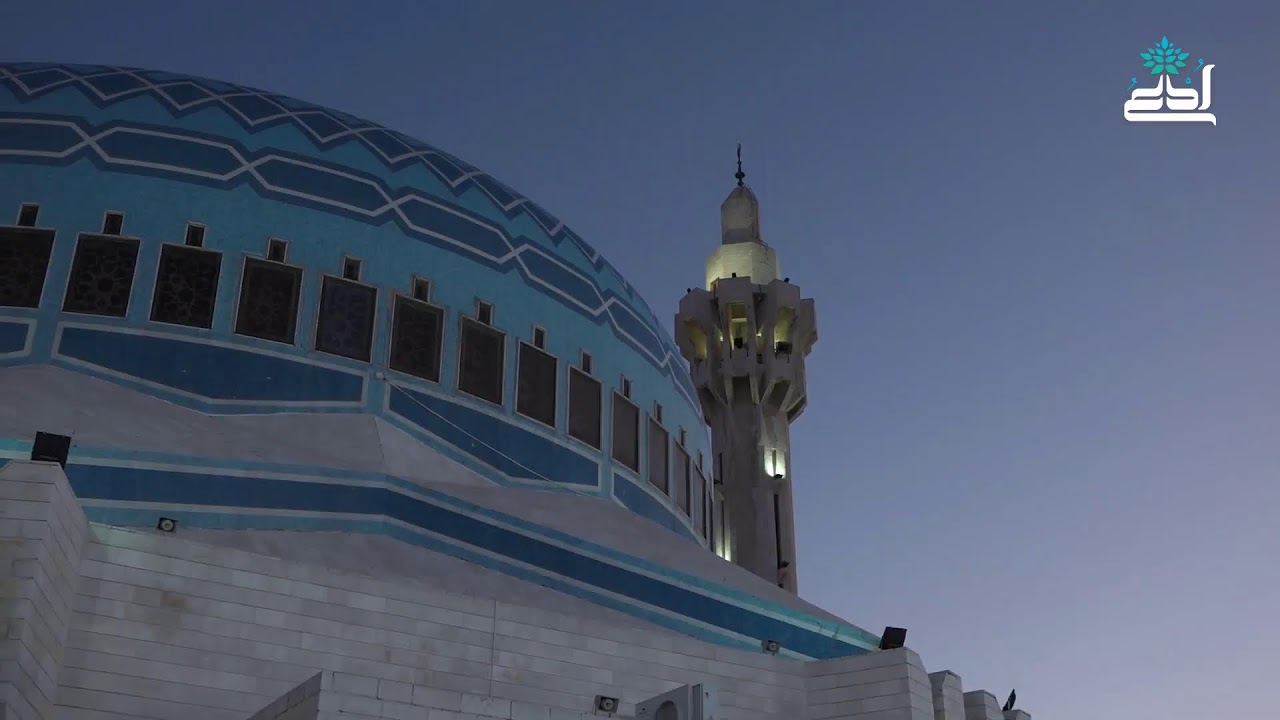 فترة الغروب من مسجد الملك المؤسس طيب الله ثراه في العاصمة عمان 28-2-2026م.