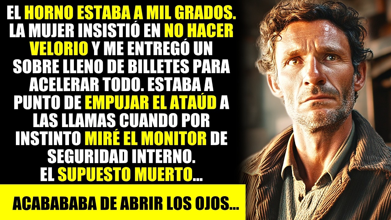 SOY ENCARGADO DEL CREMATORIO. LA VIUDA ME PAGÓ EL DOBLE PARA QUEMARLO RÁPIDO...