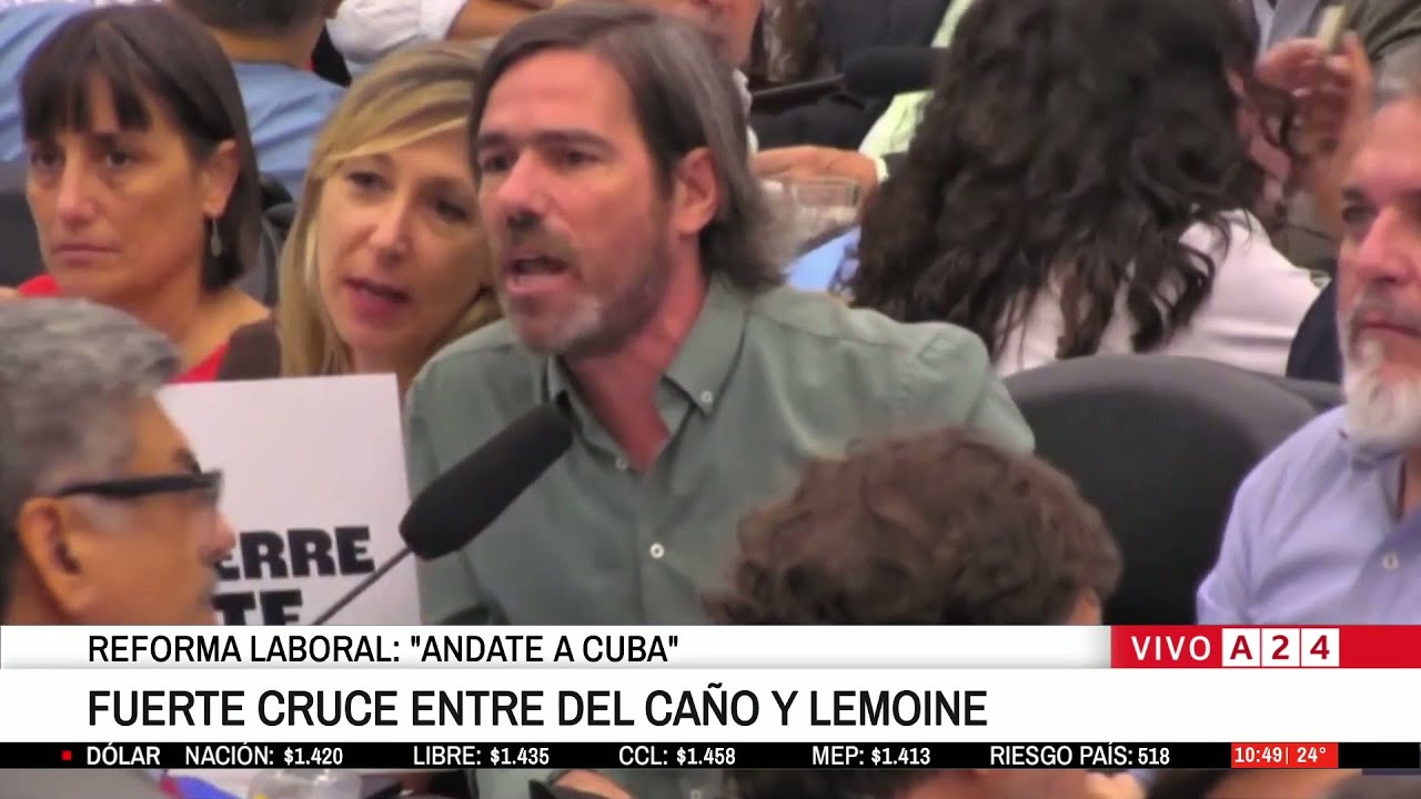 📢 REFORMA LABORAL EN DIPUTADOS: DEBATE CON BURLAS Y CHICANAS ENTRE DEL CAÑO Y LEMOINE