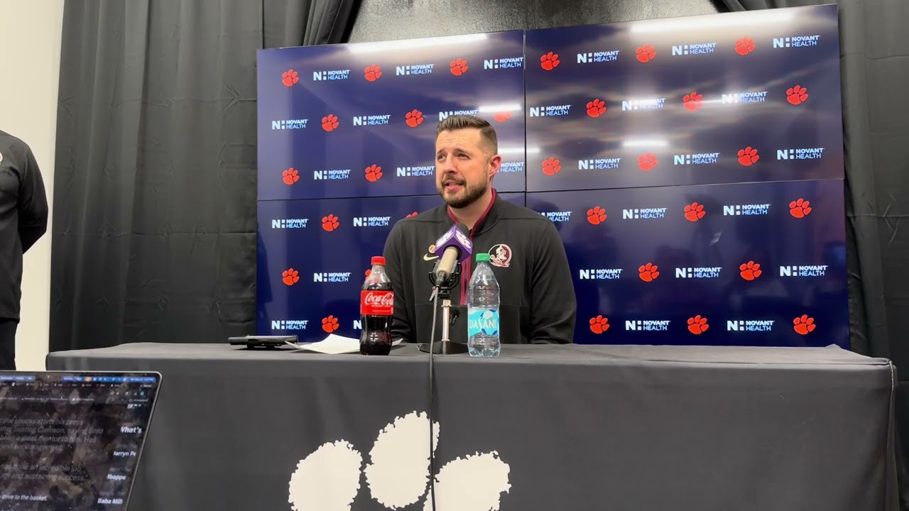 Luke Loucks Postgame Availability Florida State at Clemson February 21, 2026 