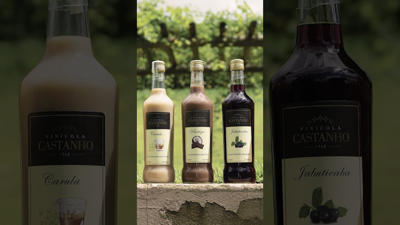 Licores campe&otilde;es de venda, com sabor inconfund&iacute;vel. Conhe&ccedil;a os licores da Vin&iacute;cola Castanho!