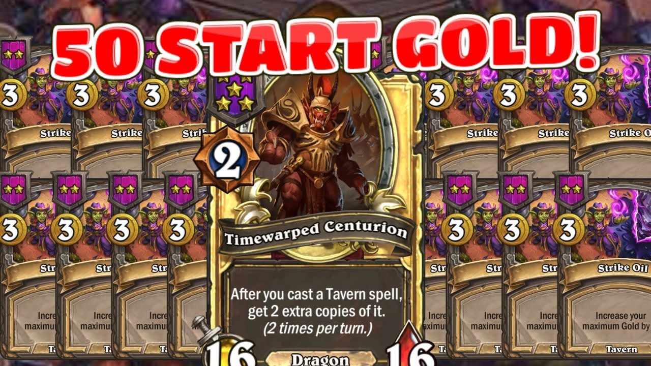 Start Your Turn With 50 GOLD | Hearthstone Battlegrounds