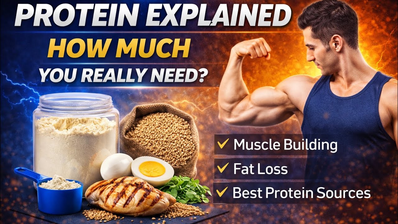 Protein Intake Explained | Muscle Gain & Fat Loss Science