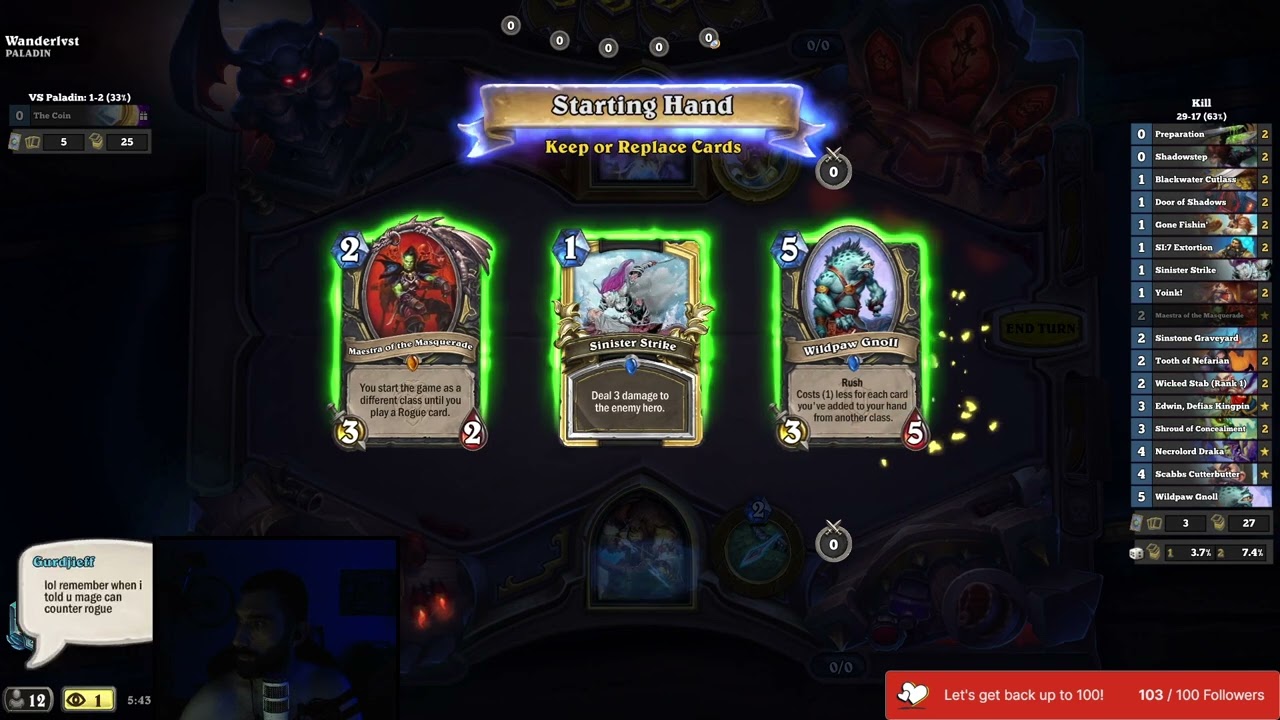 Hearthstone Legend Stream VOD