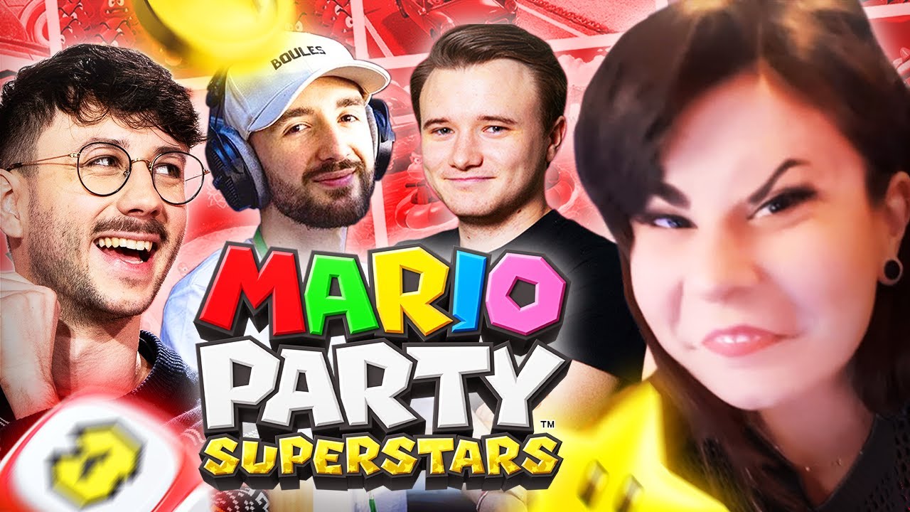 JE LES DETESTE TOUS - Mario Party avec @Poncefleur, @OnutremYT et @Wingobear