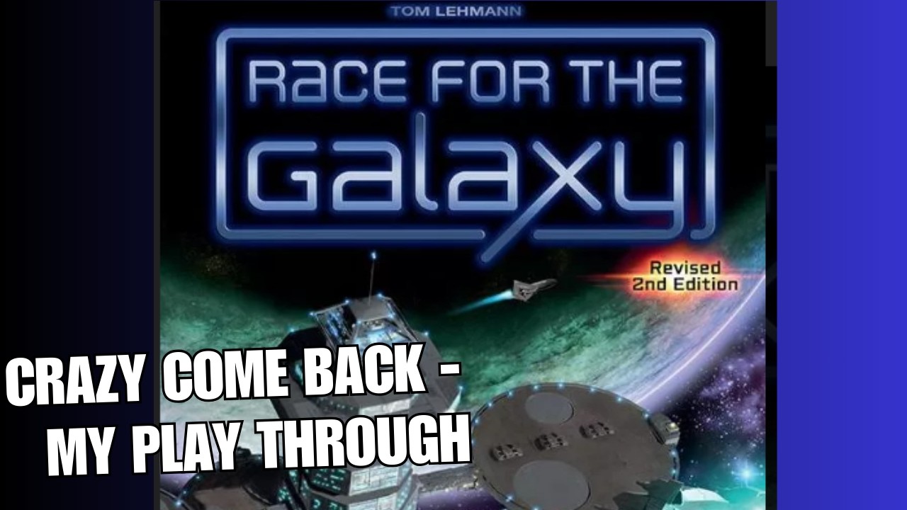 Race for the Galaxy – BGA Playthrough (Tense Finish!)