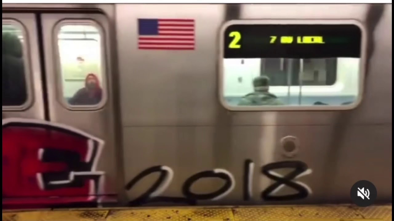 MTA New York Graffiti Subway Trains