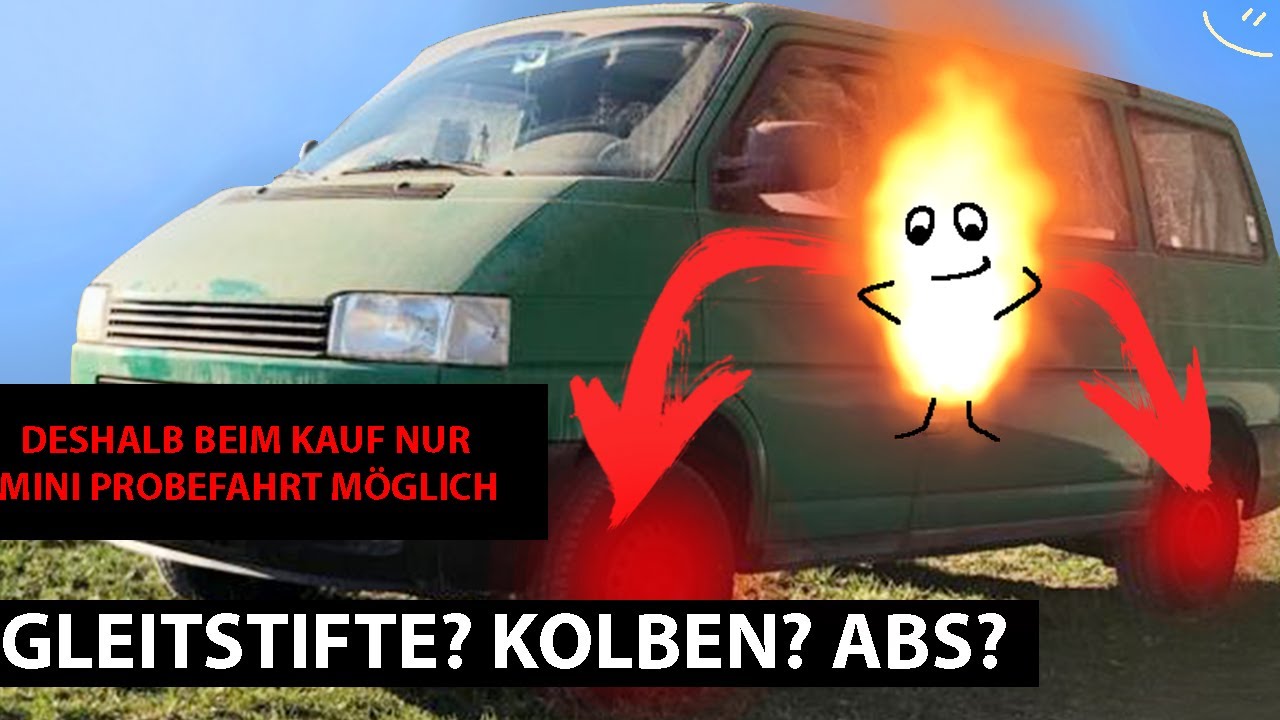 Bremse heiß gelaufen an unserem T4 Syncro Projekt?