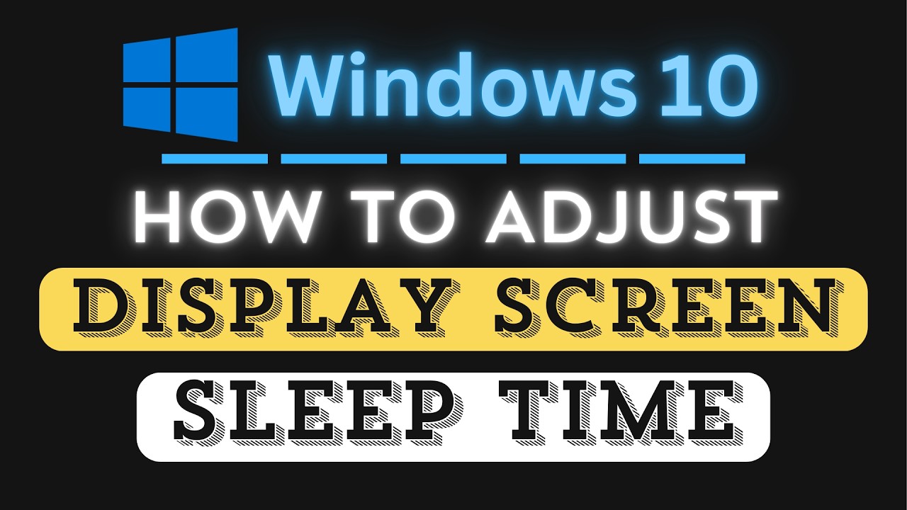 Как настроить время перехода экрана в спящий режим в Windows 10 | Пошаговая инструкция