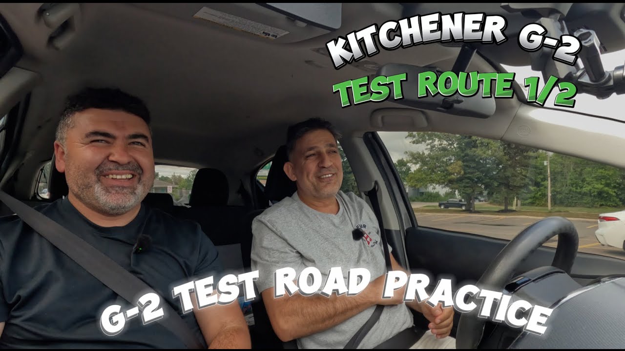 Kitchener G2 Road Test Route 1/2 | Full Drive with Tips