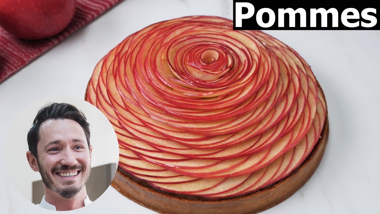 Recette de la tarte aux pommes de Cédric Grolet